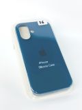 Чехол iPhone 16Plus Silicon Case original FULL №36 saphire (4you) "Акционная цена"