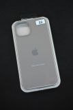 Чехол iPhone 14ProMax Silicon Case original FULL №23 grey (4you)