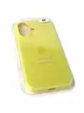 Чохол iPhone 16 Silicon Case original FULL №40 lemon (4you)