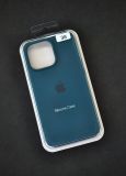 Чохол iPhone 15Pro Silicon Case original FULL №38 blue cobalt (4you)