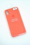 Чехол iPhone X/XS Silicon Case original FULL №51 new apricot (4you)