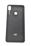Заднє скло корпусу Xiaomi Redmi Note 7 чорне (М)