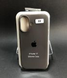 Чохол iPhone 17 Silicon Case original FULL №22 cocoa (4you)