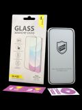 Захисне скло iPhone 16Pro / iPhone 17 / iPhone 17Pro Full Glue 2.5D (0.3mm) Black Люкс 4you