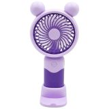 Вентилятор ручной MINI FAN SD-88 (подставка для телефона, 3 режима) Violet