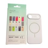 Чохол iPhone 17Air Silicon BEATS with MagSafe №4 Snow