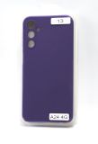 Чехол Samsung A24(4G) Silicon Original FULL №13 Violet (4you)