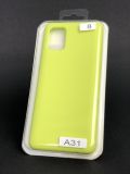Чехол Samsung A31/A315 Silicon Original FULL №8 Yellow (4you)