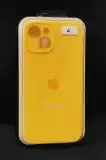 Чохол iPhone 13 Silicon Case original FULL Camera № 4 yellow ( 4you )