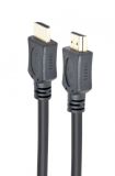 Кабель Cablexpert CC-HDMI4L-0.5M (HDMI V.1.4, папа/папа, позолоч.контакты, 0.5м, черный)
