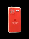 Чехол iPhone 13ProMax Silicon Case original FULL Camera №13 pumpkin (4you)