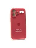 Чехол iPhone 17 Silicon Case original FULL Camera №25 camelia (4you)