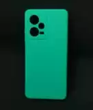 Чохол Xiaomi Redmi Note 12Pro+ Silicon Soft Silky №4 Azure (4you)