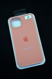 Чохол iPhone 15Plus Silicon Case original FULL №27 peach (4you) 