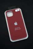 Чехол iPhone 13 Silicon Case original FULL №33 camelia white (4you)