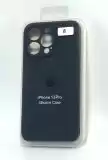 Чохол iPhone 13Pro Silicon Case original FULL Camera № 8 midnight blue ( 4you )