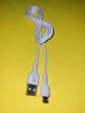 Usb-cable Micro USB 4you Skina ( 2.1A, TPE, білий ) ( тех.пак )