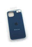 Чехол iPhone 12Pro Silicon Case original FULL №20 mist blue (4you)
