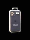 Чохол iPhone 12mini Silicon Case original FULL Camera №8 Dark blue (4you)