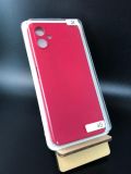Чехол Samsung A07 4G Silicon Original FULL №2 Rose red (4you)