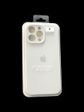 Чехол iPhone 14ProMax Silicon Case original FULL Camera №9 White (4you)