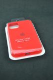 Чохол iPhone 12mini Silicon Case original №14 Red