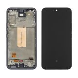 LCD Samsung A54 /A546F (2023) із чорним тачскрином + корпусна рамка OLED ШИРОКА РАМКА (M)