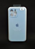 Чехол iPhone 11ProMax Silicon Case original FULL Camera №5 powder blue (4you) "Акционная цена"