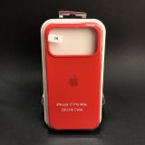 Чохол iPhone 17ProMax Silicon Case original FULL №14 Red (4you)
