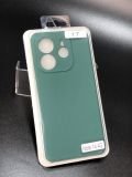 Чехол Xiaomi Redmi Note 14(4G) 163mm Global Version Silicon Original FULL №17 Dark green (4you)