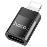 Переходник HOCO UA17 OTG Lightning-USB2.0 Black