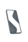 Чехол Realme 6 Silicon Wave Black/red "Акционная цена"