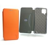 Flip Cover for Samsung A12/A125 Original Orange (4you)
