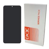 LCD Samsung A12/A125 с чёрным тачскрином + корпусная рамка Service Pack (М)