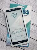 Захисне скло Huawei P40 Lite Full Glue 2.5D ( 0.3mm ) Black 4you "Акційна ціна"