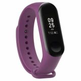 Ремінець на браслет фітнес Xiaomi mi band 5/6/7 Blackberry