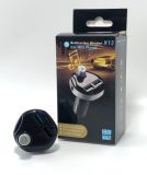FM модулятор X13 ( bluetooth, 2 USB, кнопка відповіді,кольорова коробка) Black