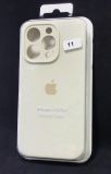 Чохол iPhone 14Pro Silicon Case original FULL Camera № 11 antique white ( 4you )