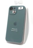 Чехол iPhone 14 Silicon Case original FULL Camera №50 charcoal grey (4you)