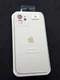 Чехол iPhone 12 Silicon Case original FULL Camera №10 stone (4you)