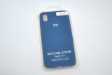 Чехол Xiaomi Redmi 7A Silicon Original FULL №14 Dark blue (4you) "Акционная цена"