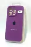 Чохол iPhone 12Pro Silicon Case original FULL Camera № 30 purple ( 4you )