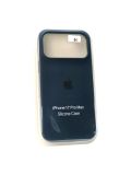 Чохол iPhone 17ProMax Silicon Case original FULL №54 Steel blue (4you)