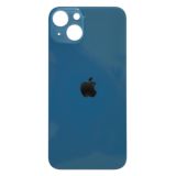 Заднє скло корпусу iPhone 13 (big hole) Blue (Х) 8000834Bl