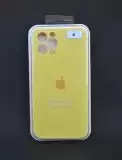 Чохол iPhone 11 Silicon Case original FULL Camera № 4 yellow ( 4you )