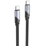 Cable Type-C/Type-C HOCO U119 60W 1.2m (круглый) Black