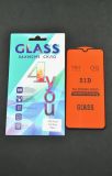 Защитное стекло Samsung A01/A015 / M01 / A40/A405 Full Glue 2.5D (0.3mm) Black 4you