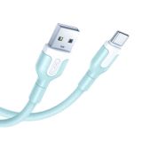 Usb-cable Type-C XO NB212 2,1A 1m (круглый) Blue