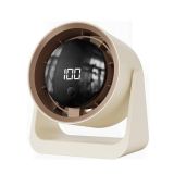 Вентилятор настільний DESKTOP HIGH-SSPEED FAN BY-001 (АКБ, LED, індик/заряду, 4 швидкості Type-C) Beige