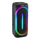 Портативная колонка MS-2039BT (USB+SD+Bluetooth+FM+LED) Black
